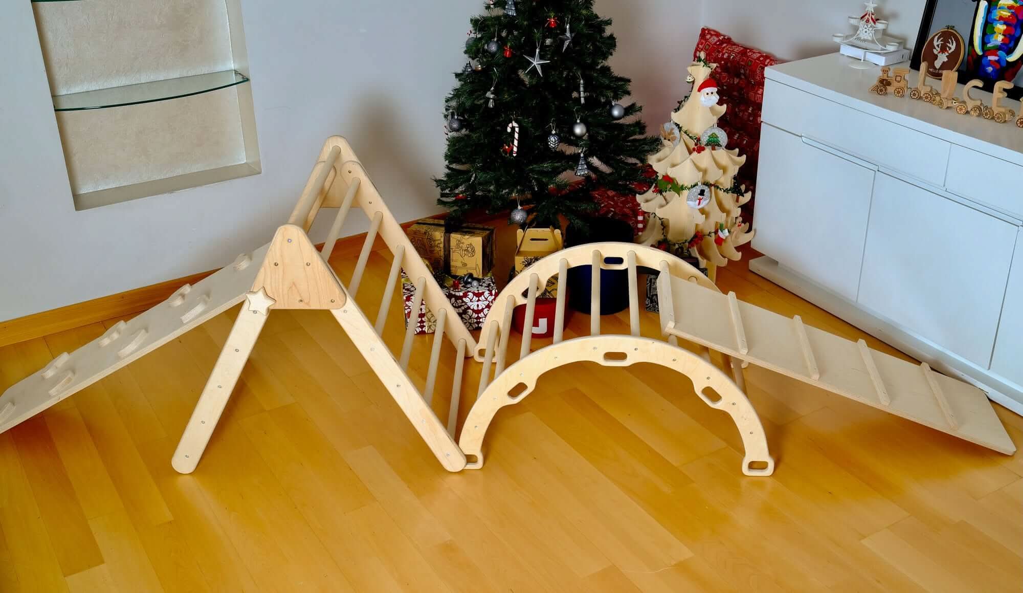 Montessori Climbing Set 5 Pieces | Indoor Playset-0