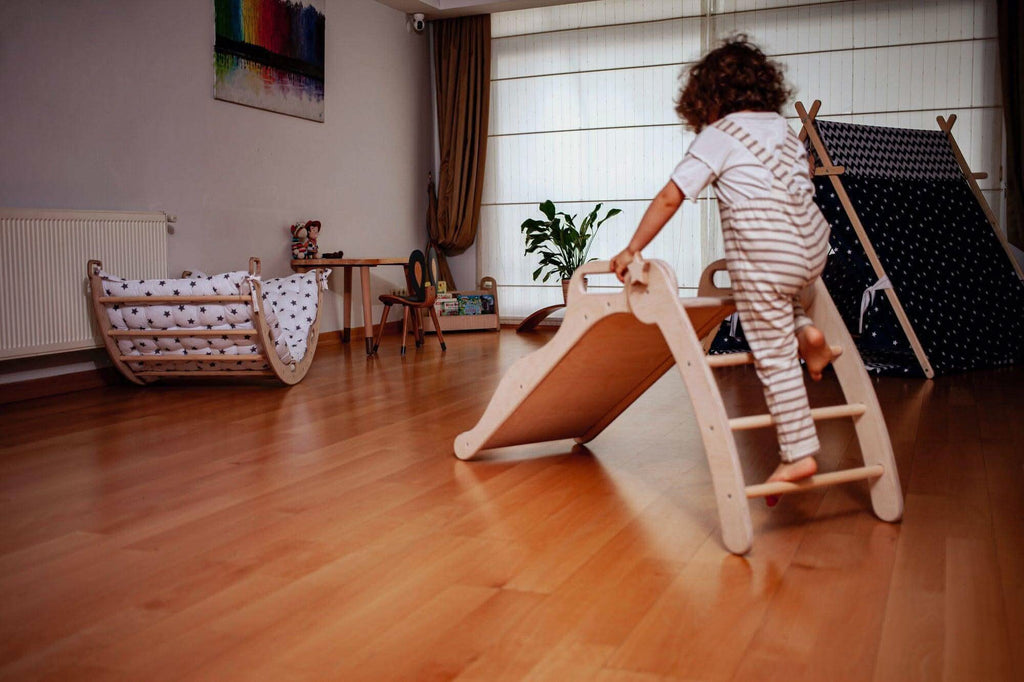 Foldable Wooden Slide-3