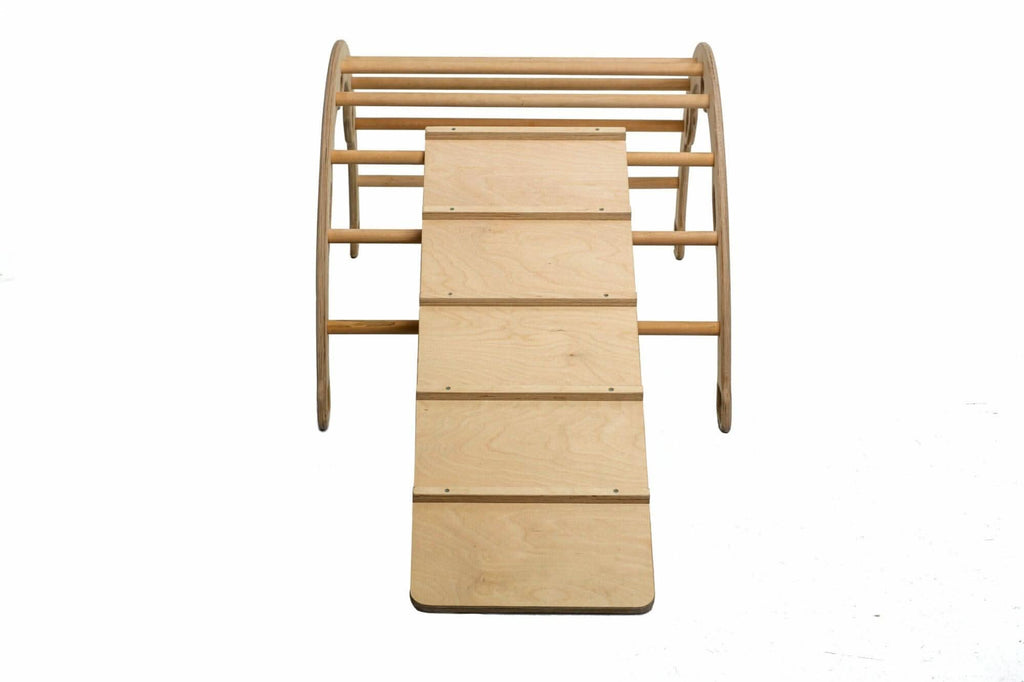 Montessori Arch Rocker with Ramp and Pillow-2