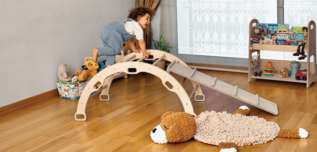 Montessori Toys Discover the Benefits of Climbing Arches and Ramps-1