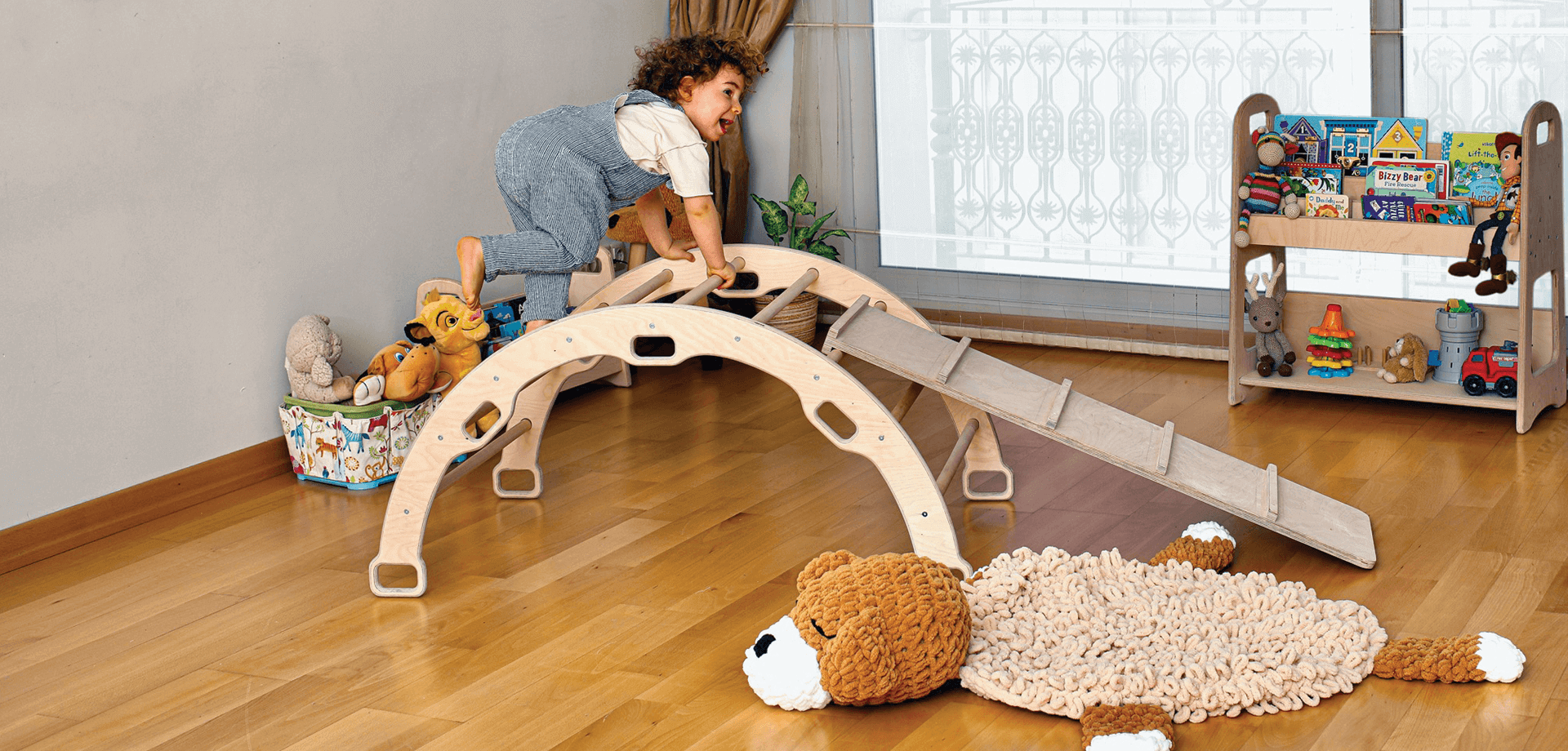 Montessori Toys Discover the Benefits of Climbing Arches and Ramps-1